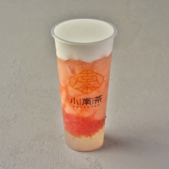 Grapefruit Tea Slush with Cheese Foam 芝士霸气西柚